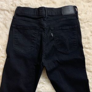 Levi’s 720 Black High Rise Super Skinny Jean